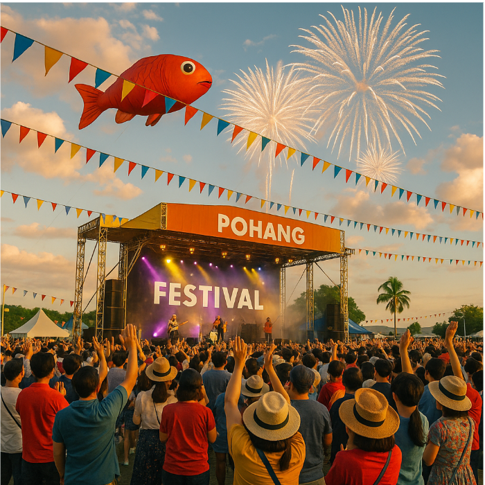 포항 축제 사진