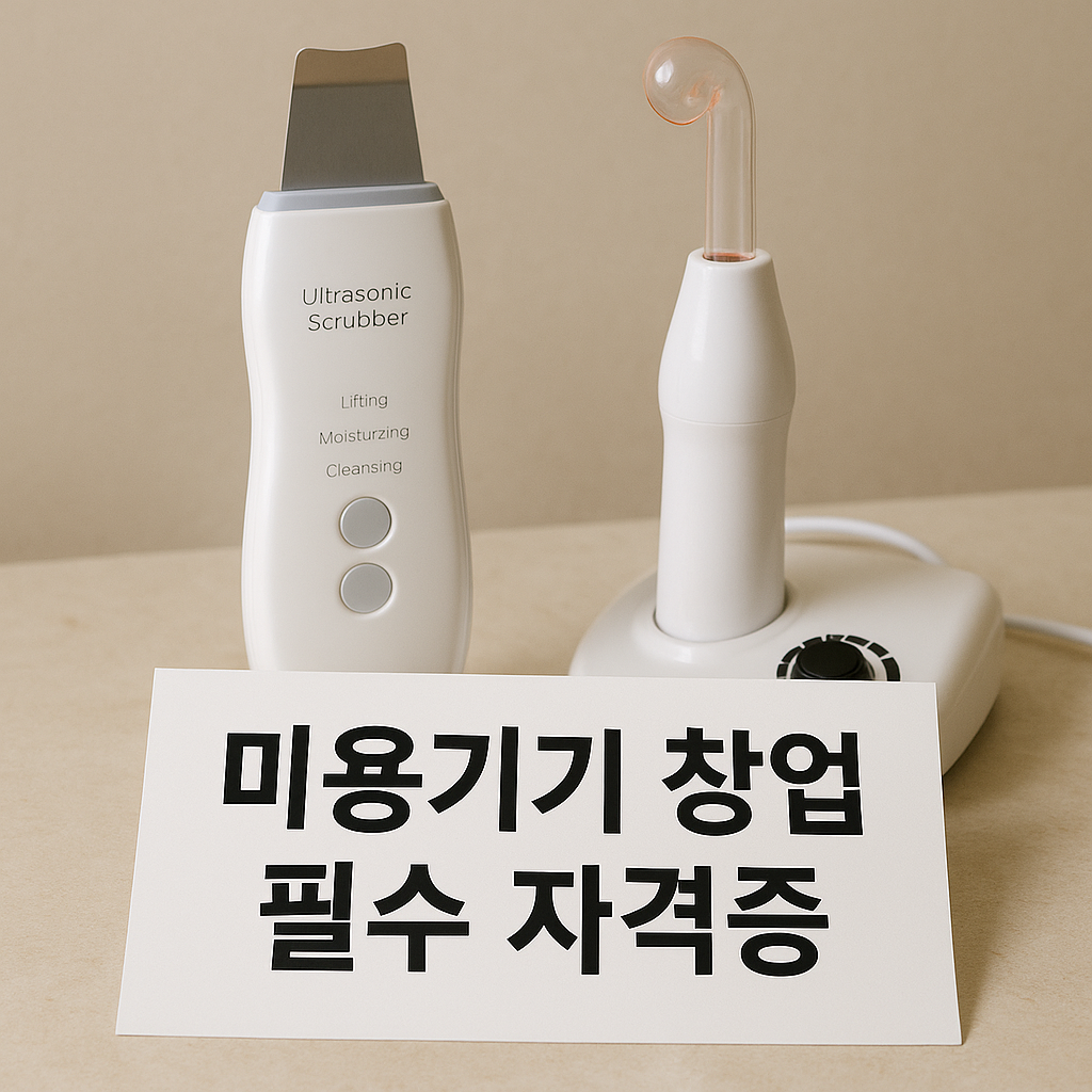 미용기기 창업 필수 자격증