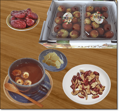 대추 음식 및 효능