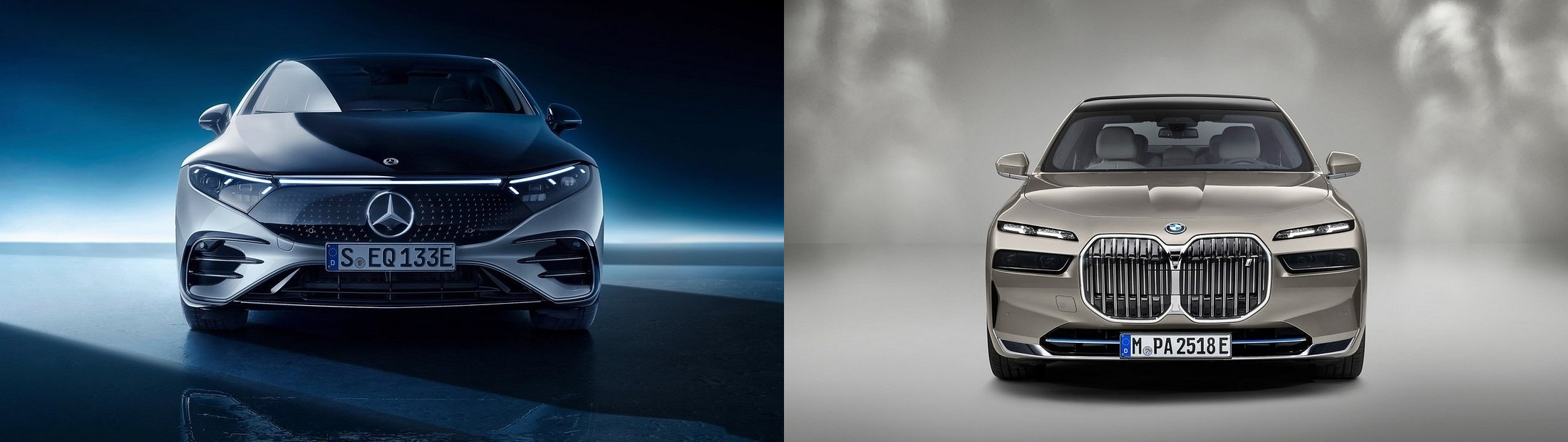 벤츠 EQS 450, BMW i7