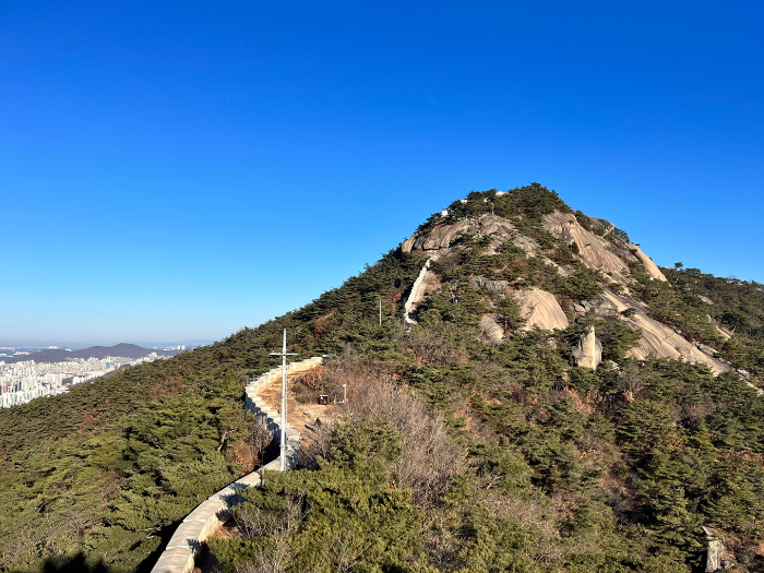 인왕산 정상 모습