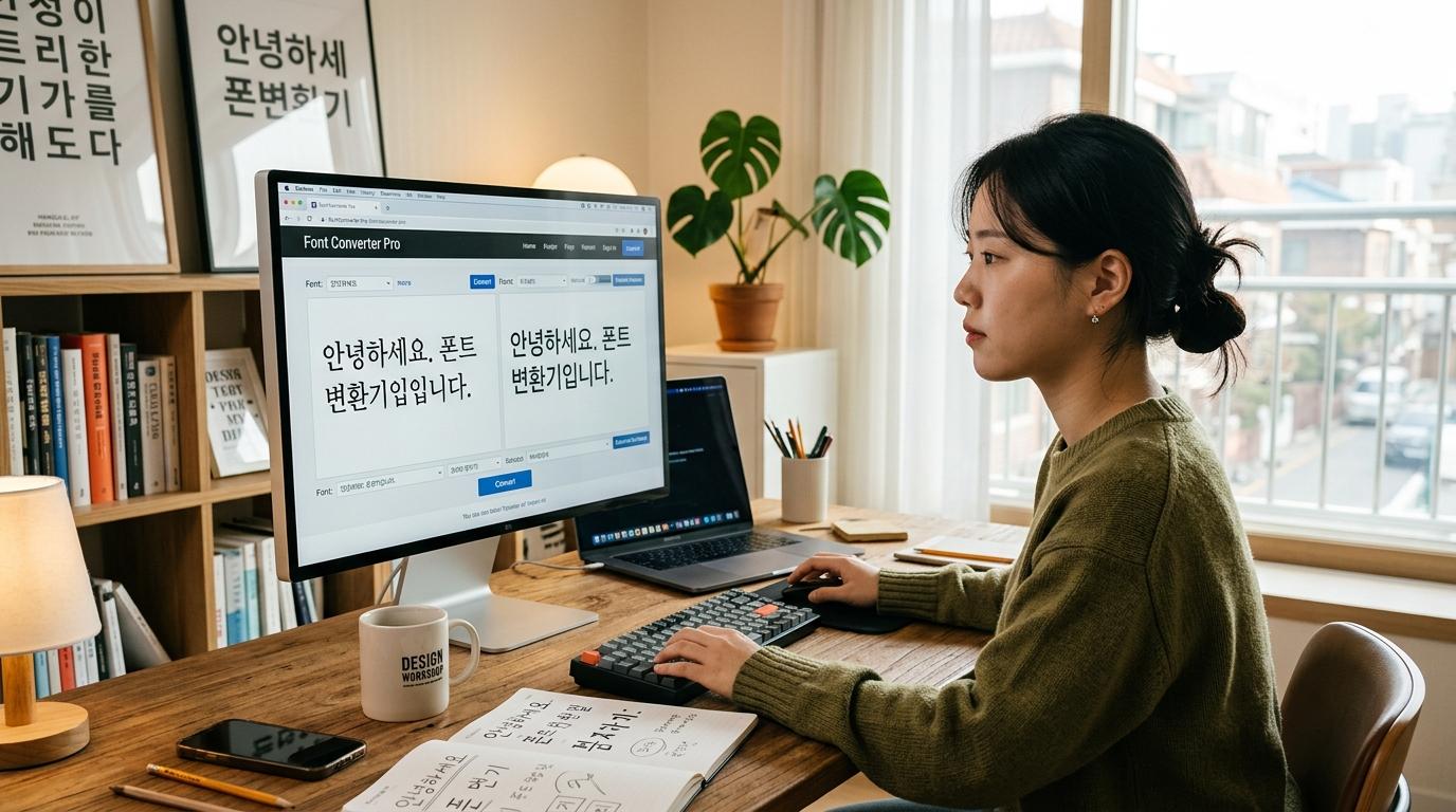 글꼴 변환기