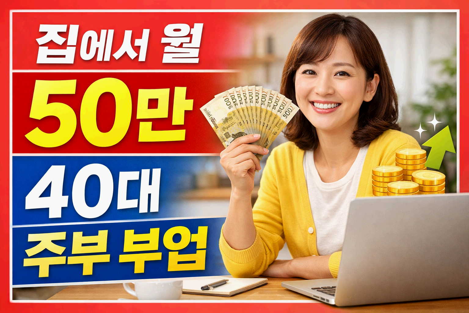 40대 주부가 집에서 할 수 있는 부업