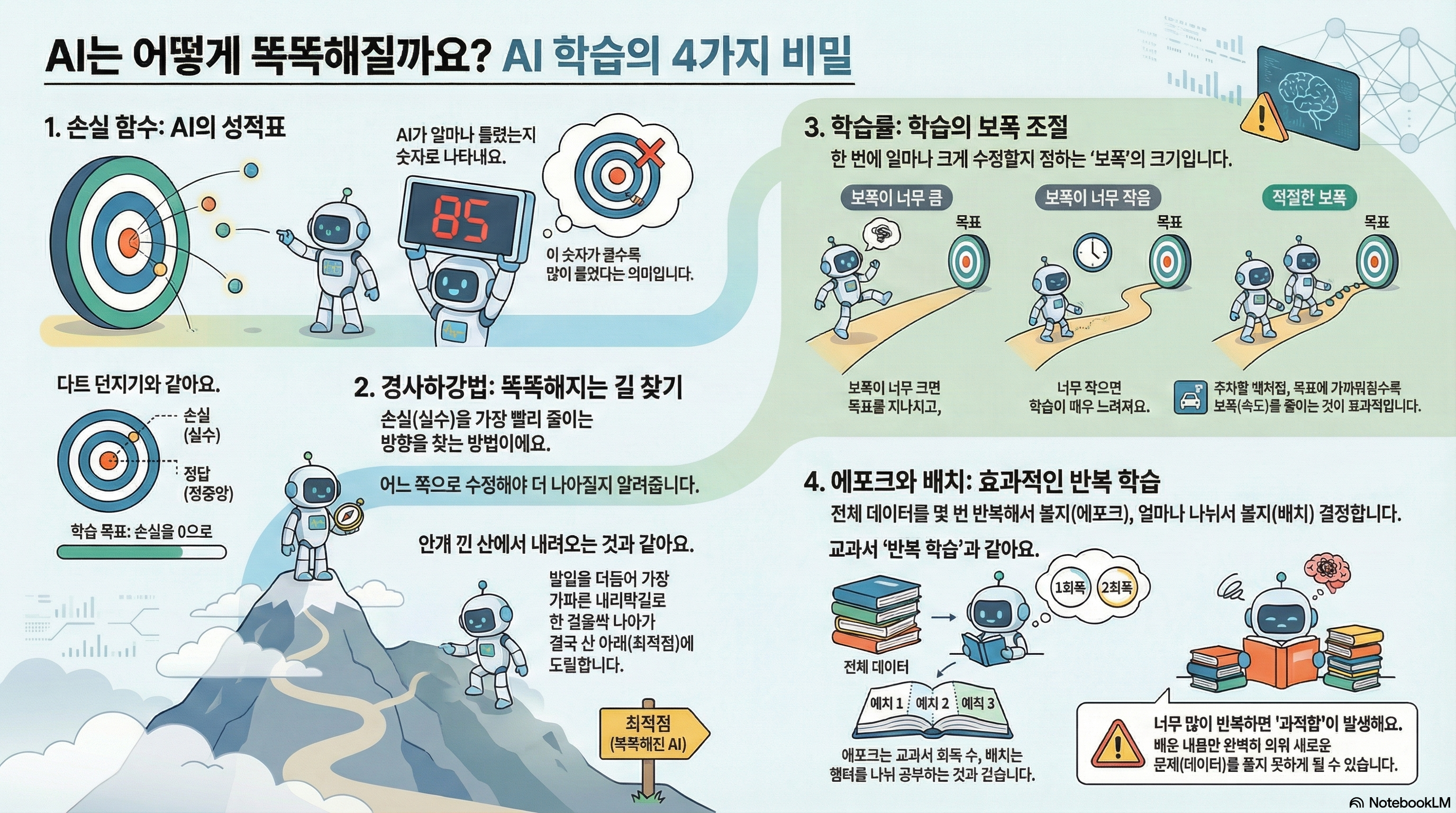 AI 학습의 4가지 비밀