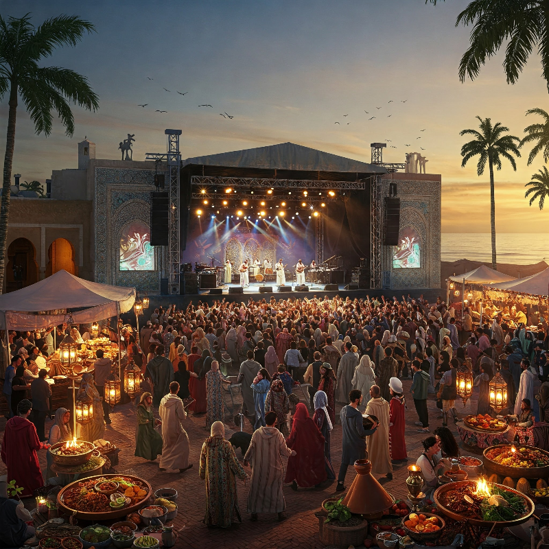 모로코의 ‘모와진 페스티벌(Mawazine Festival)’