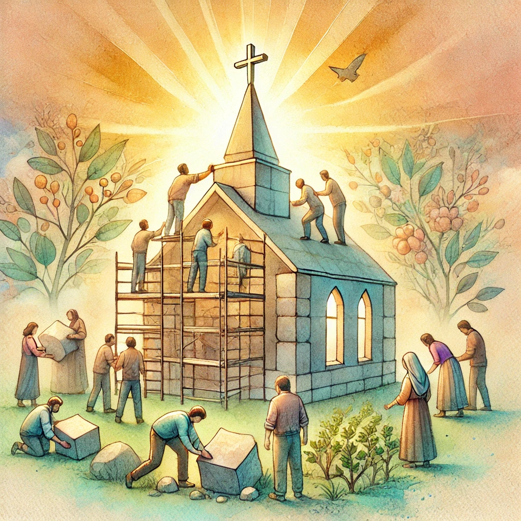 신년 예배 설교: 교회 공동체(함께 지어져 가는 공동체)