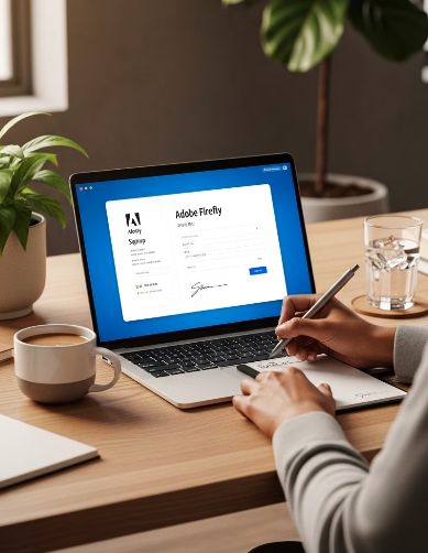 어도비 파이어플라이 가입 방법 섹션 이미지