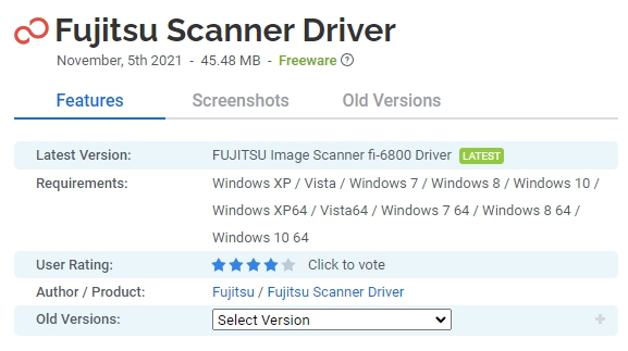 Fujitsu-Scanner-Driver