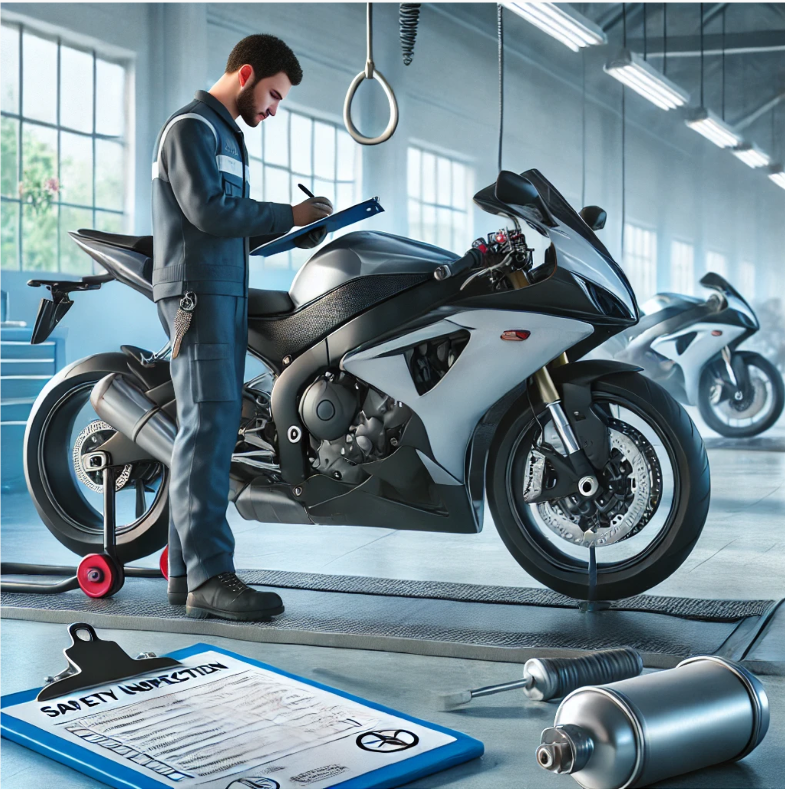 이륜차 정기 검사 관련 이미지