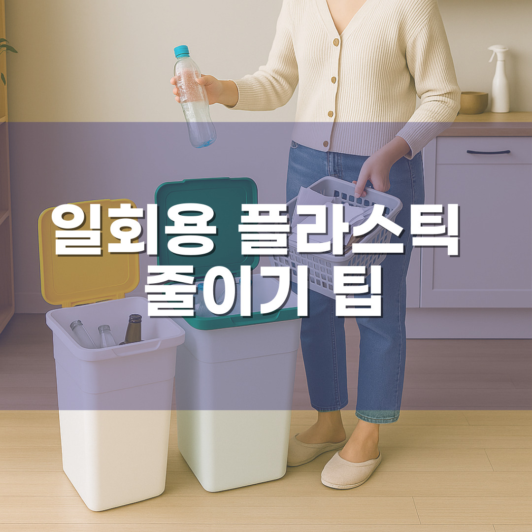 일회용 플라스틱 줄이기 팁: 배달 음식 이용 시 친환경 실천 가이드