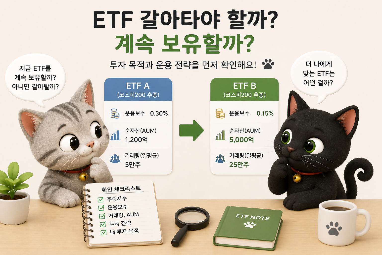 국내 주식ETF 보유 관련 내용