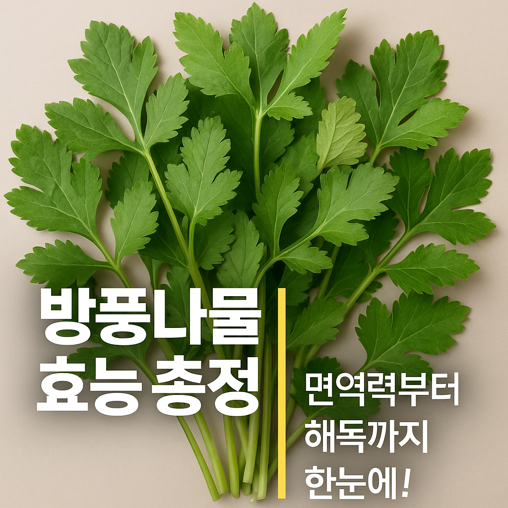 방풍나물 효능