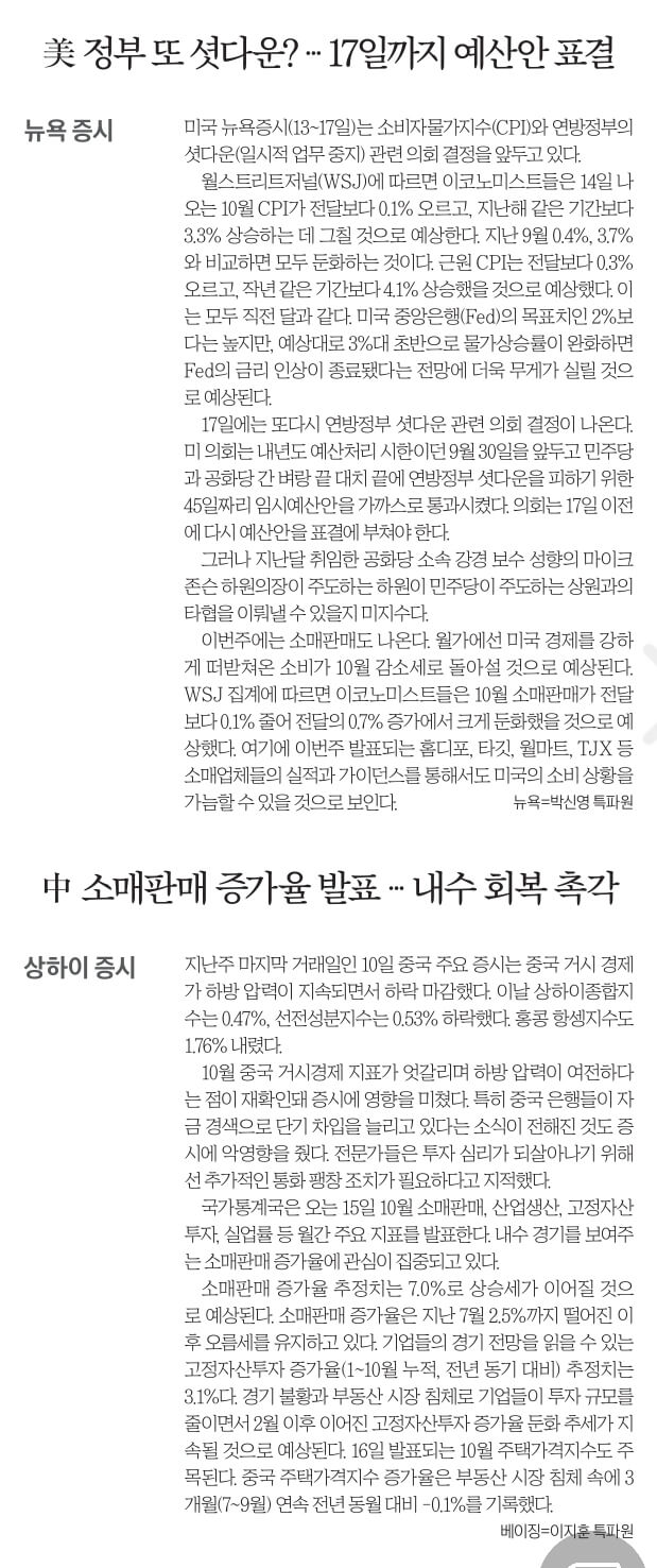 11월 13일 신문스크랩