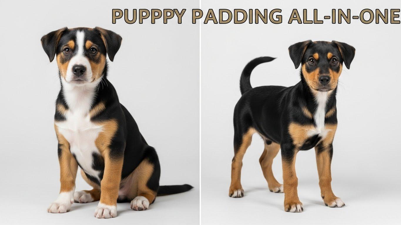 강아지 패딩 올인원