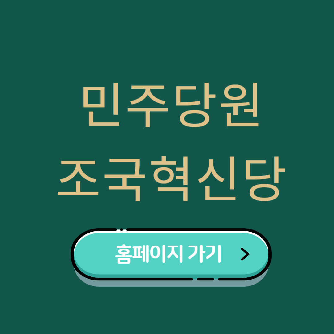 민주당원 조국혁신당