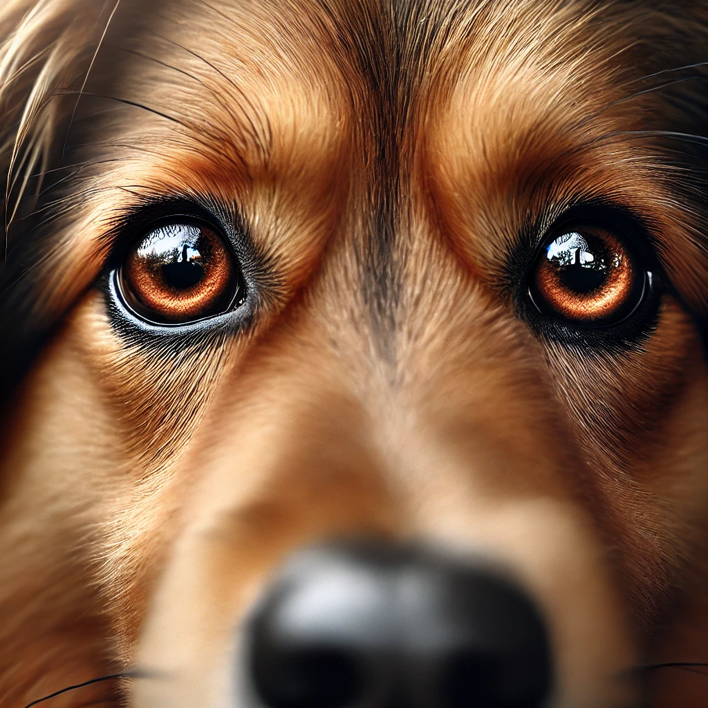 개 눈이 하얘지는 이유 관련 이미지