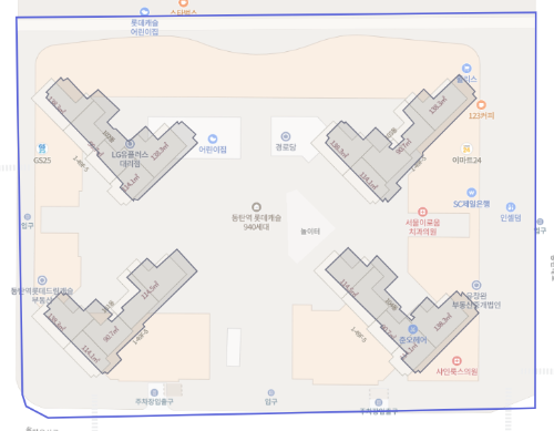 단지배치도