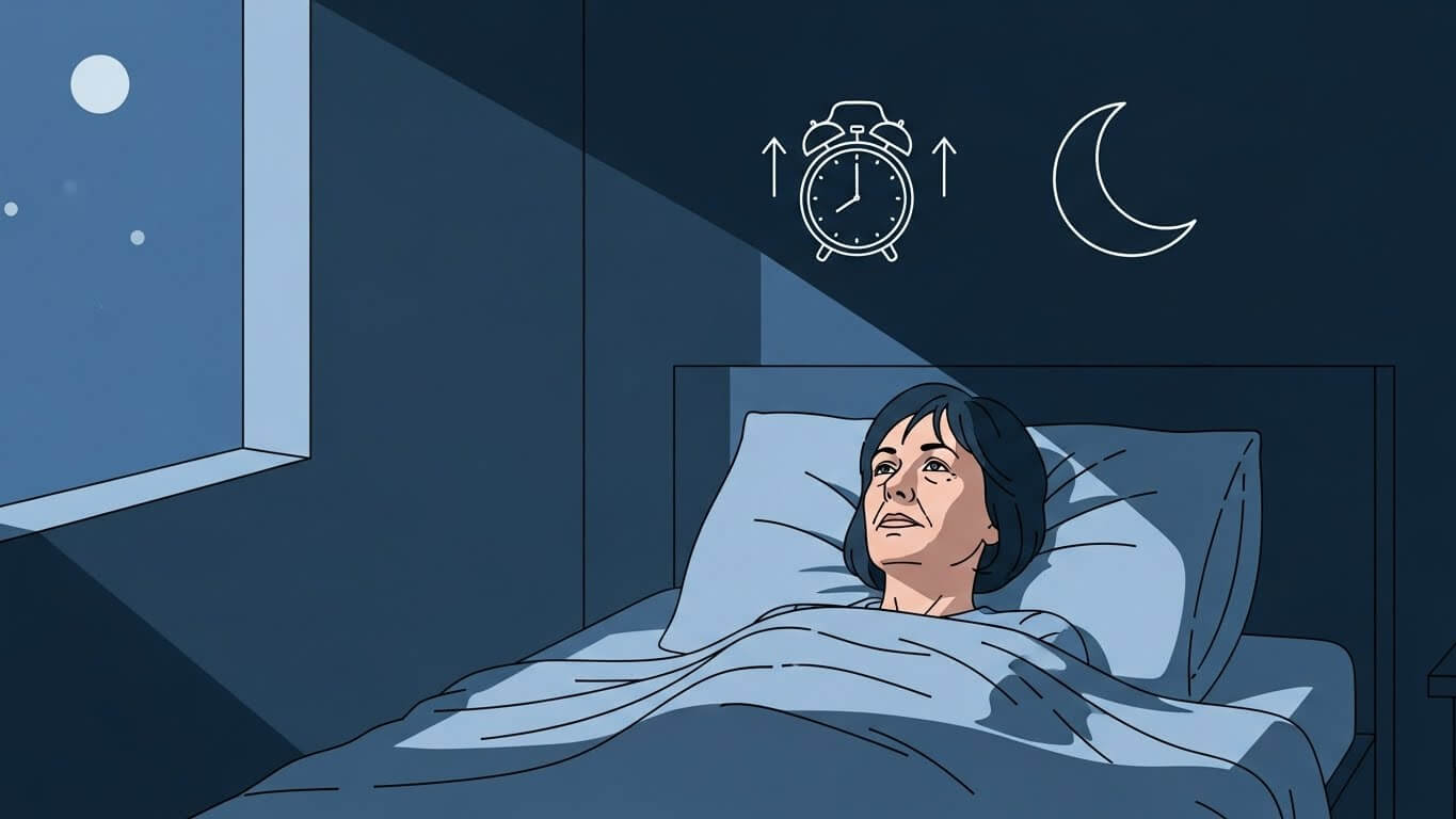 갱년기 불면 원인 '호르몬'일까