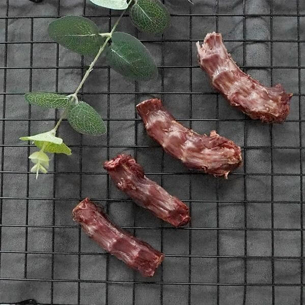 오리목뼈 음식 사진