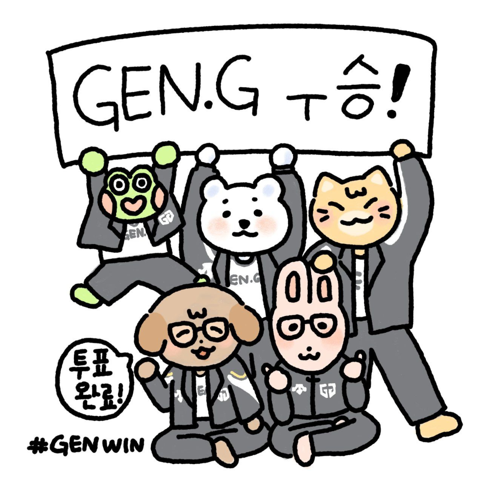 귀여운 투표 인증 용지