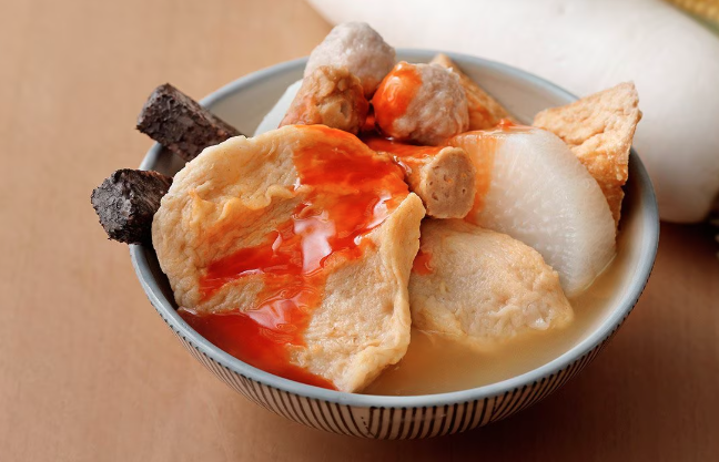 대만 먹거리 어묵튀김