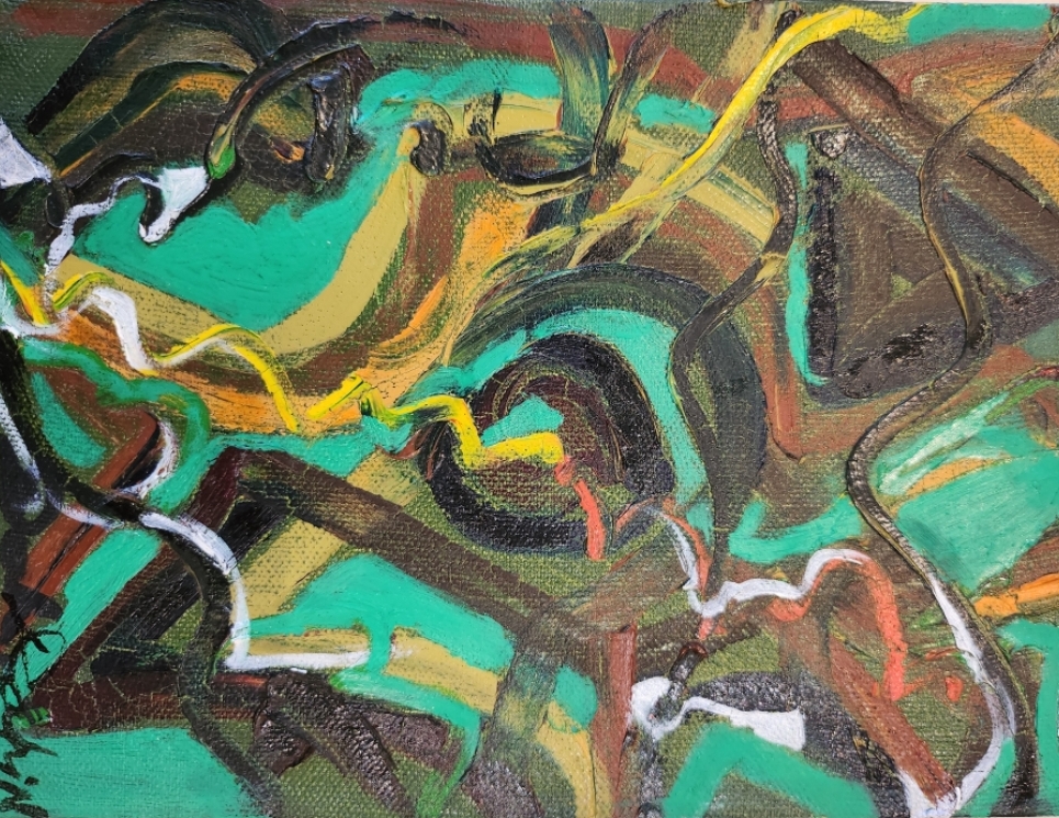 이 다인 추상화 작품12-3