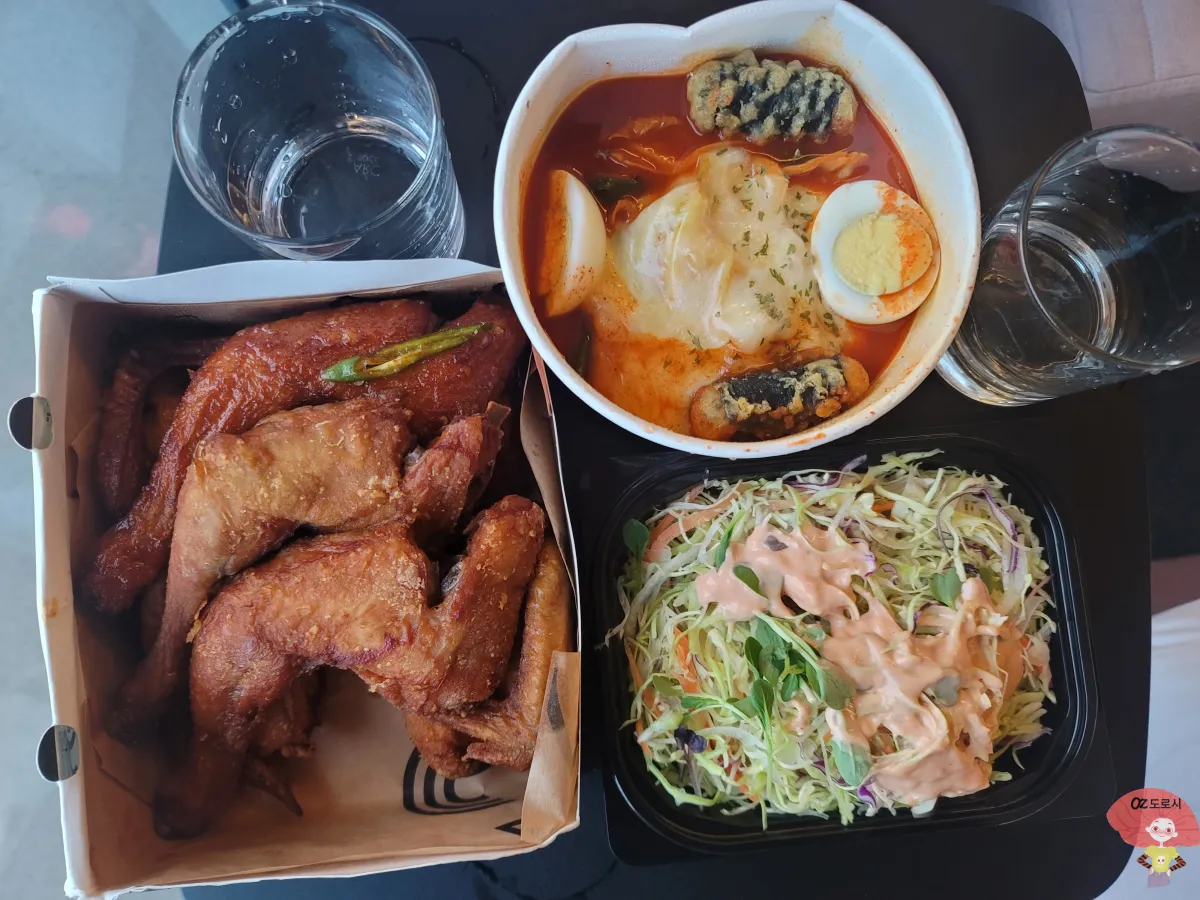 인천-중구-영종도-네스트호텔- 배달주문-야들리애치킨과-떡볶이