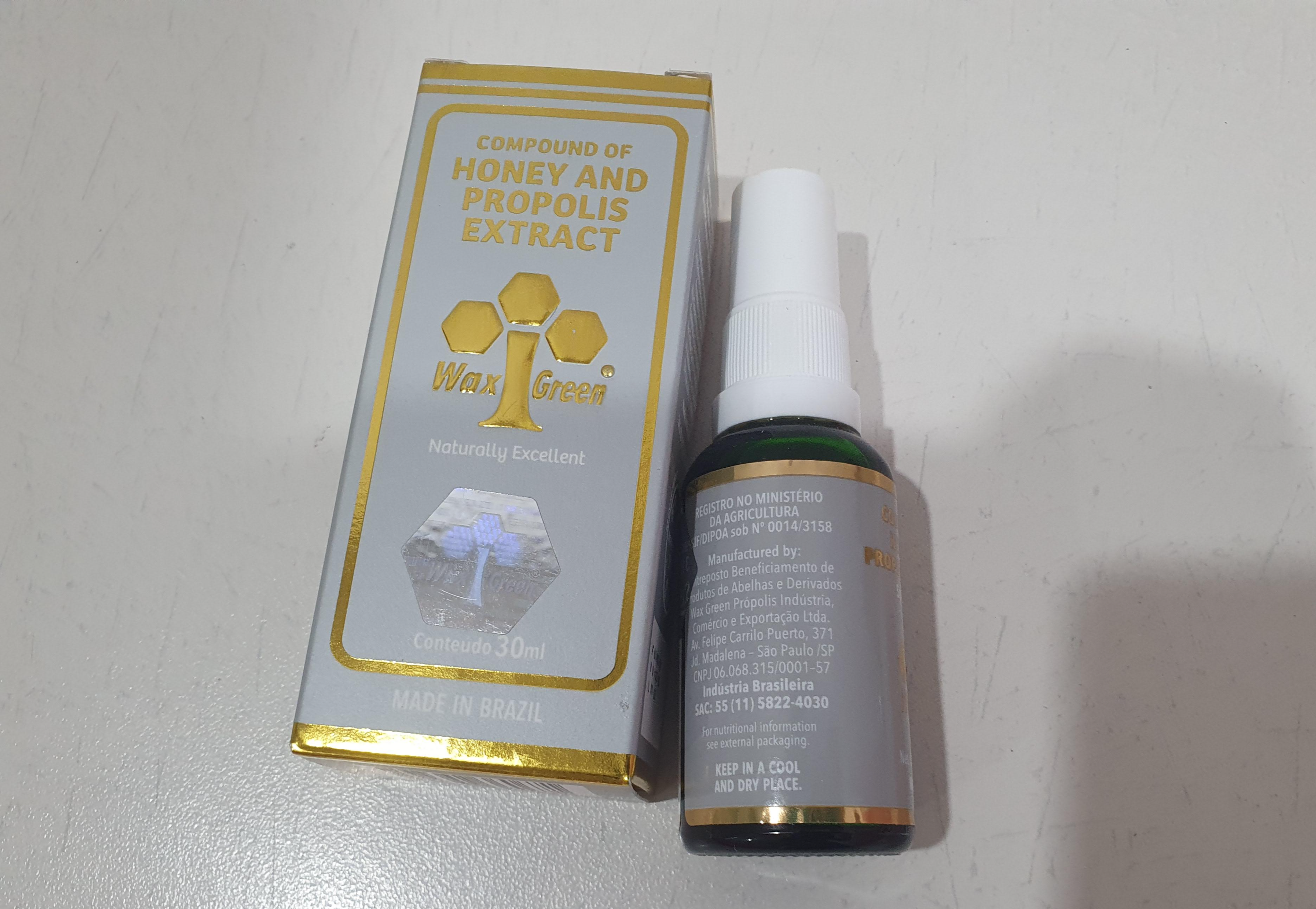 브라질 그린 프로폴리스 스프레이 wax green