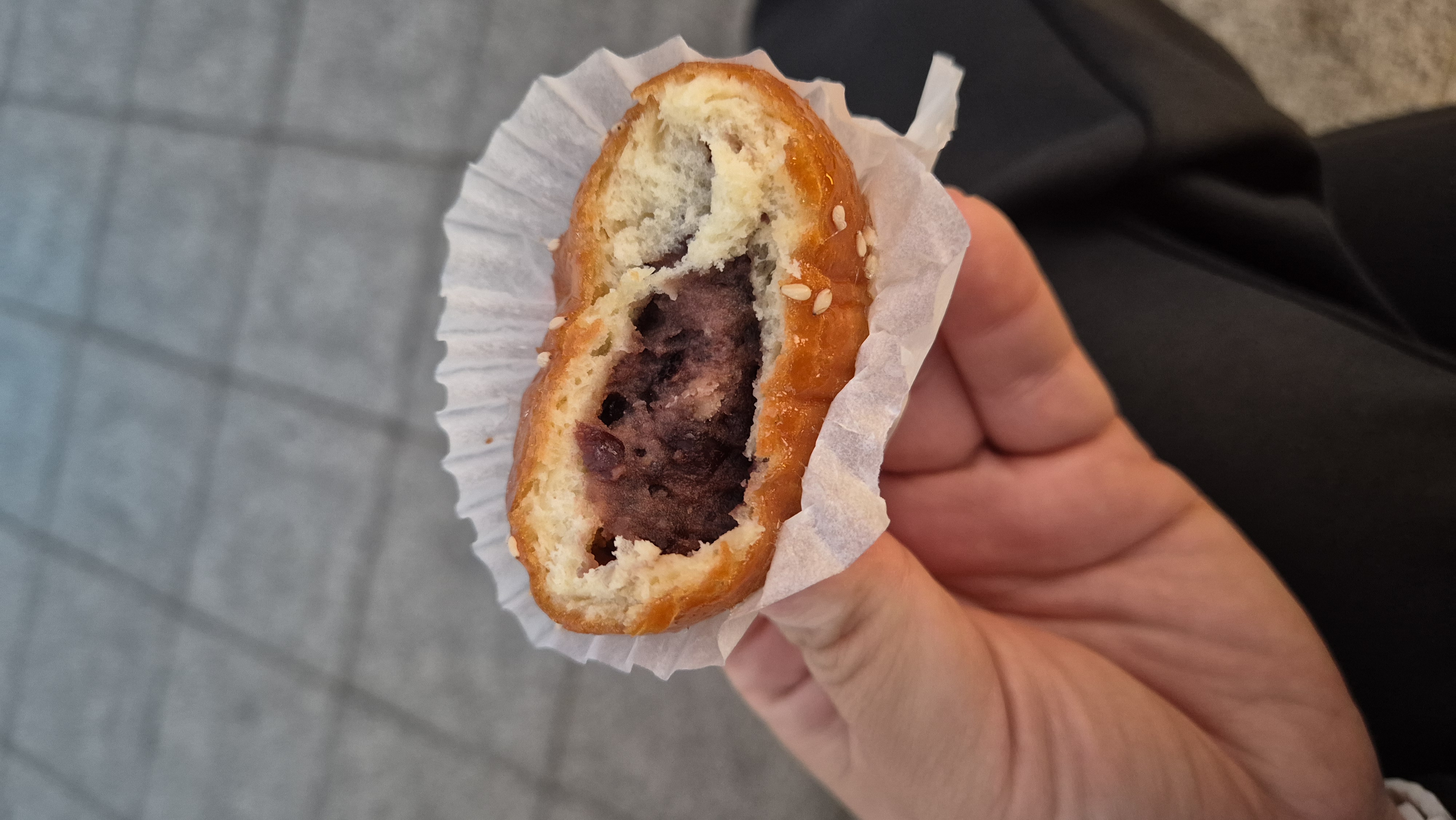 통영 명가꿀빵 식감