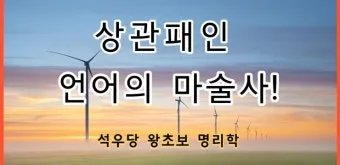 상관패인과 상관견관 설명과 특징_7