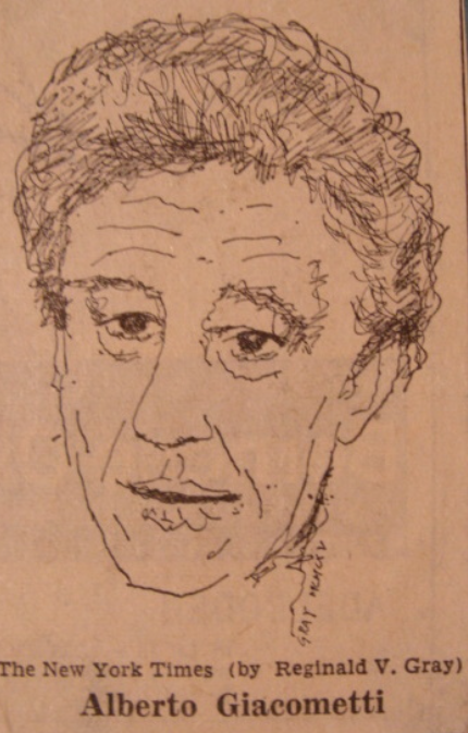 자코메티 초상화