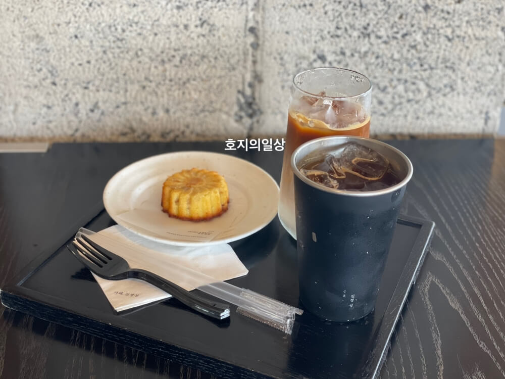 제주 카페,진정성 종점 - 주문한 메뉴들