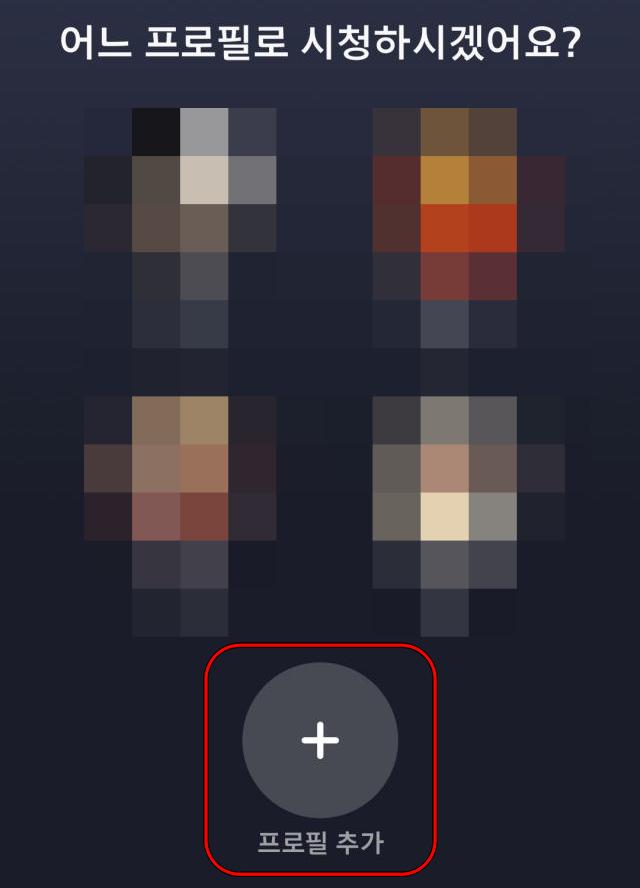 OTT쉐어 링키드 디즈니 플러스 프로필 추가