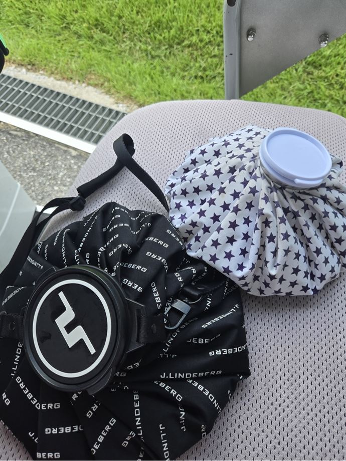 여름 골프 준비물 제이린드버그 아이스백