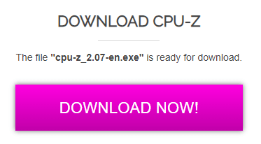 cpu-z-다운로드