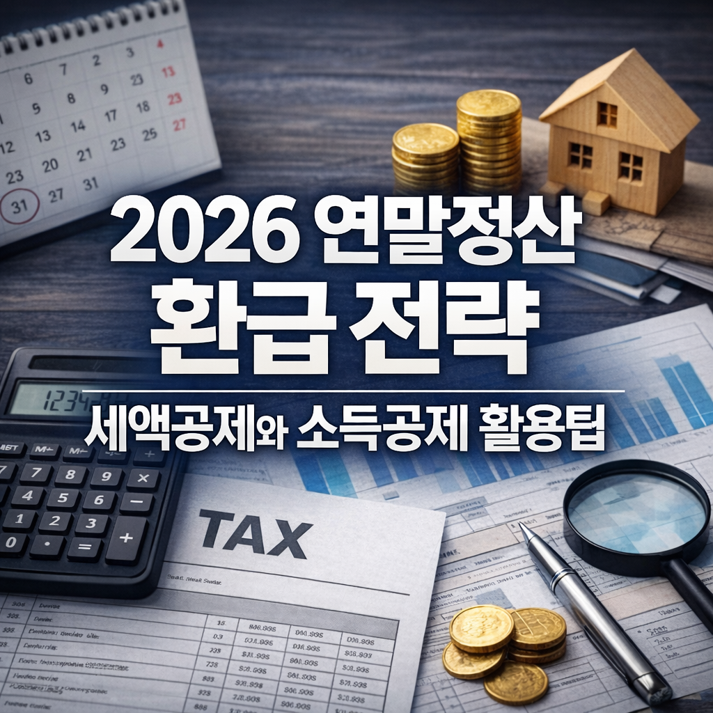 2026 연말정산 환급 전략|소득공제·세액공제 활용으로 더 돌려받는 법