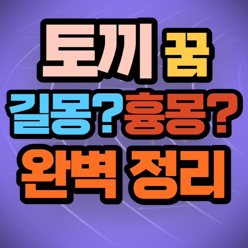 토끼 꿈해몽 (1)