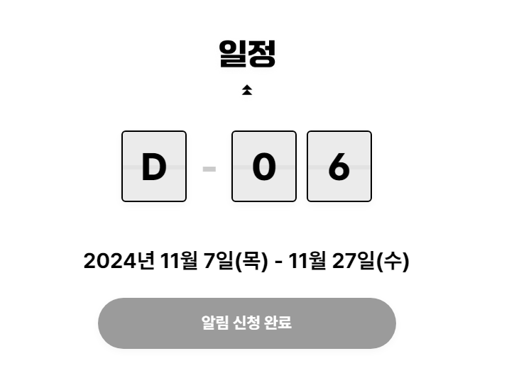 일정