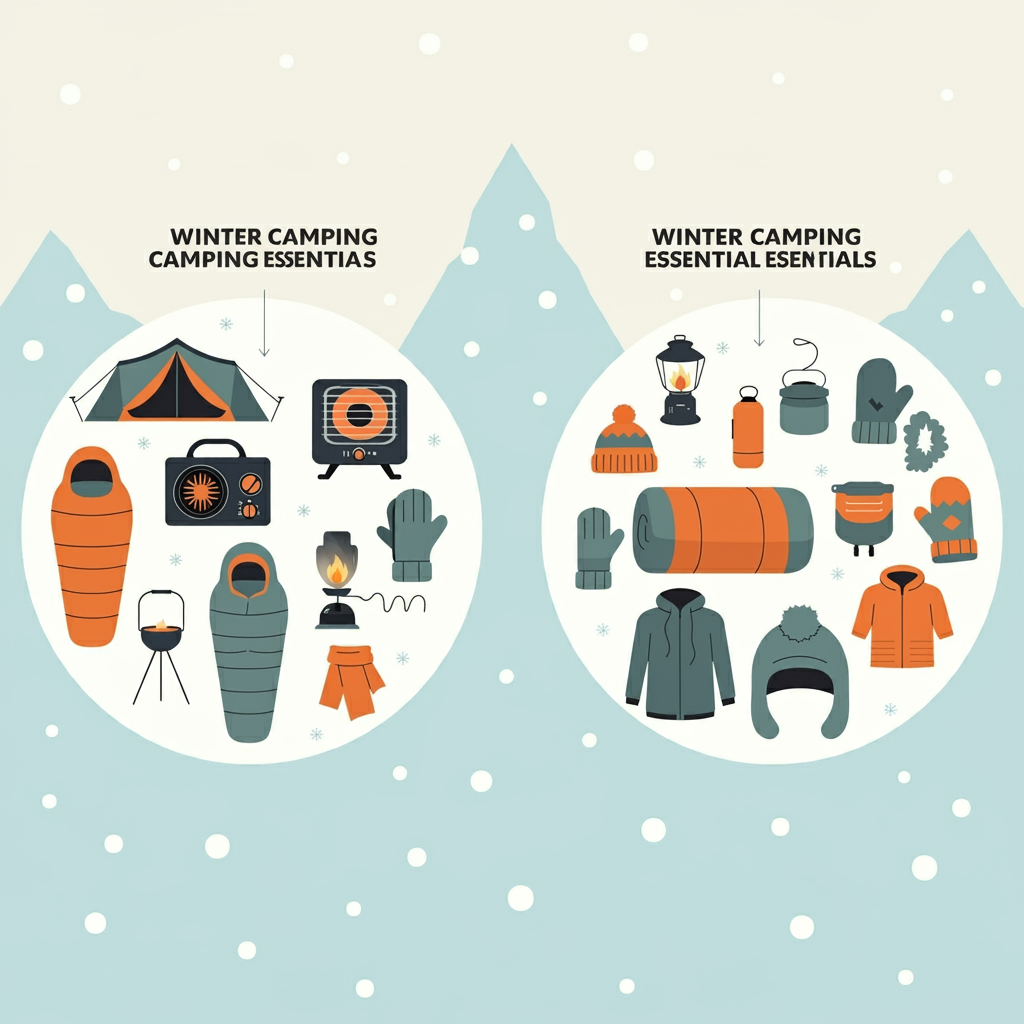 겨울 캠핑용품 추천: 따뜻한 캠핑을 위한 필수 장비