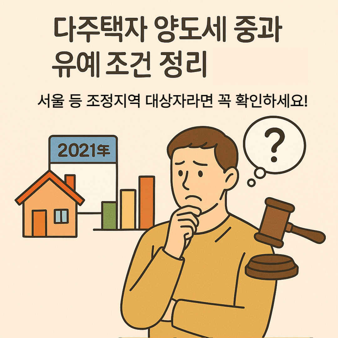 다주택자 양도세 중과에 대한 썸네일 이미지