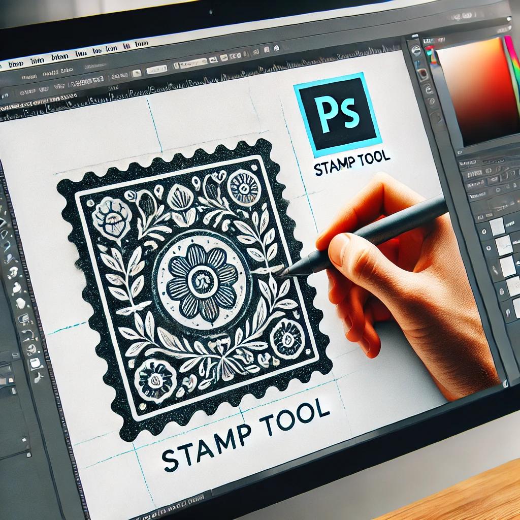 포토샵에서 도장 편집
