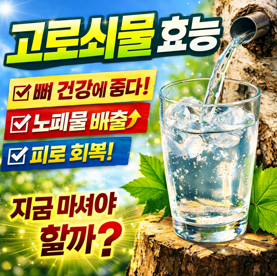 고로쇠물 효능