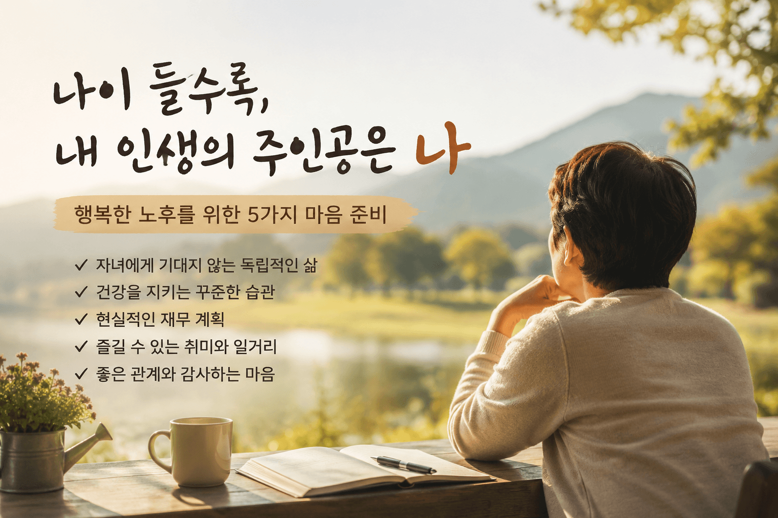 불행한 노후 피하기