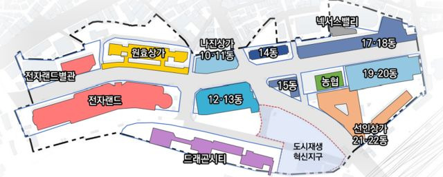 용산전자상가 재개발 본격화｜나진상가 철거&middot;착공&middot;완공 시기&middot;11개 구역별 진행 상황 총정리