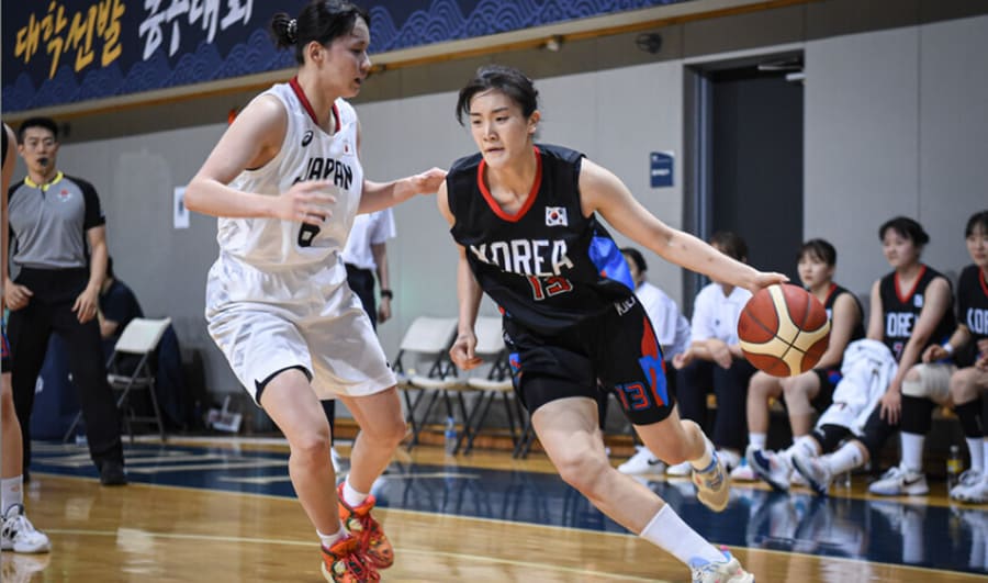 한일-대학선발-농구대회-여자부-1차전