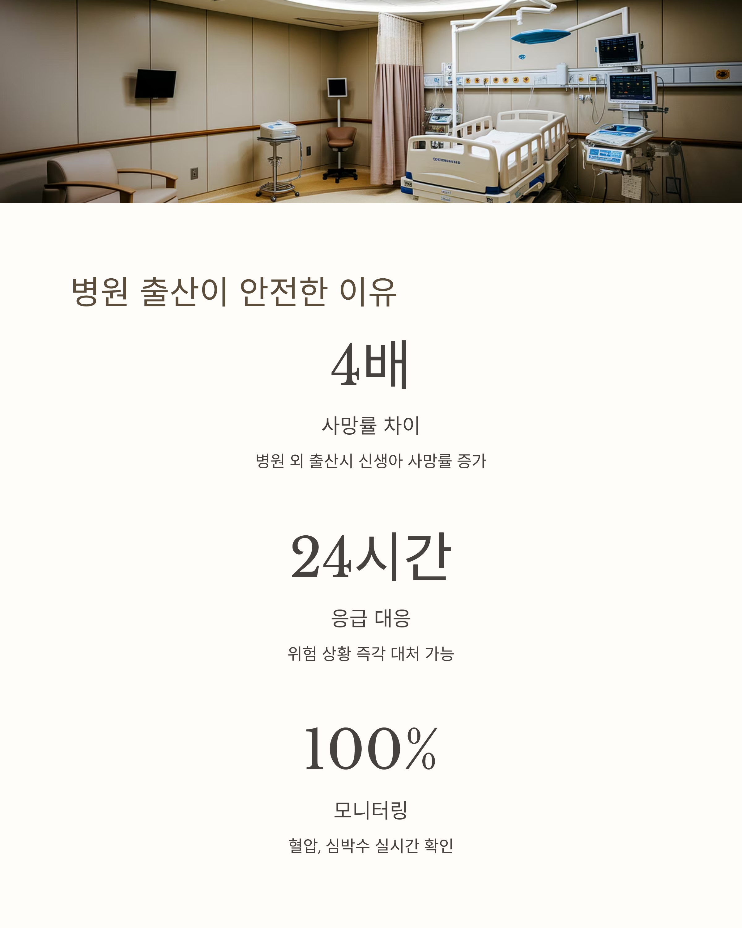 자연분만 – 병원 분만이 안전한 이유