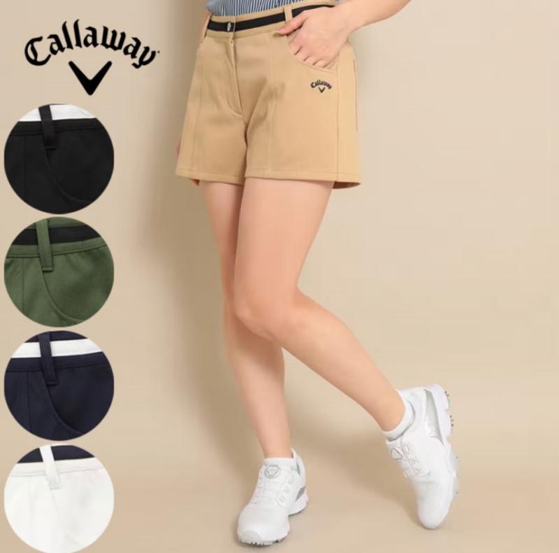 캘러웨이 골프 여성용 반바지 쇼트 팬츠 여름 핫 팬츠 5컬러 C23127200