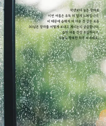 6월 7월 8월 장마 기간 시작일은 언제 미리 체크하는 장마철 생활 수칙 완벽 준비_21