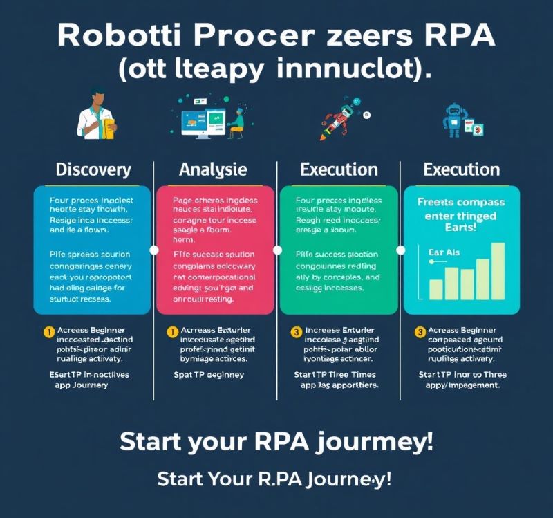 Complete Guide to 4 Steps to RPA Implementation
