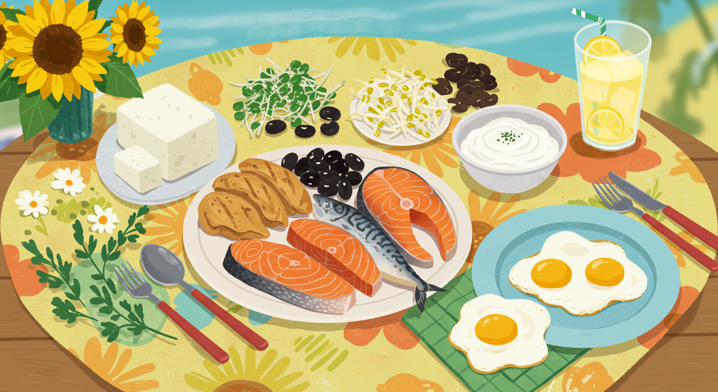 갱년기 여성를 위한 식단